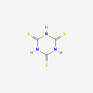 Trithiocyanuric acid chemical structure (CAS 638-16-4)