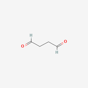 Succinaldehyde chemical structure (CAS 638-37-9)