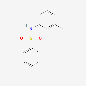 4-Methyl-N-(m-tolyl)benzenesulfonamide chemical structure (CAS 6380-03-6)