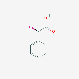 (R)-2-Fluoro-2-phenylacetic acid chemical structure (CAS 63818-94-0)
