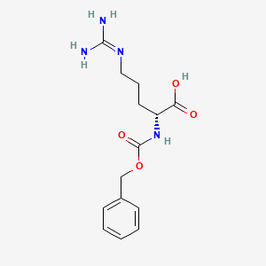 Z-D-Arg-OH chemical structure (CAS 6382-93-0)