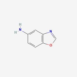 5-Aminobenzoxazole chemical structure (CAS 63837-12-7)