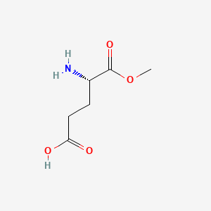 1-Methyl L-Glutamate chemical structure (CAS 6384-08-3)