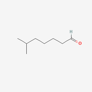 6-Methylheptanal chemical structure (CAS 63885-09-6)