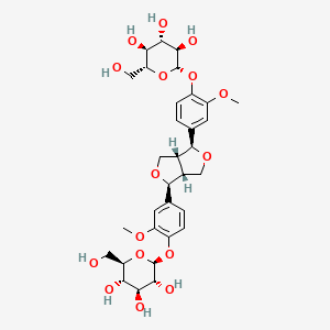 Pinoresinol Diglucoside chemical structure (CAS 63902-38-5)