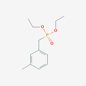 Diethyl 3-methylbenzylphosphonate chemical structure (CAS 63909-50-2)
