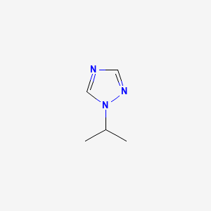 1-Isopropyl-1H-1,2,4-triazole chemical structure (CAS 63936-02-7)