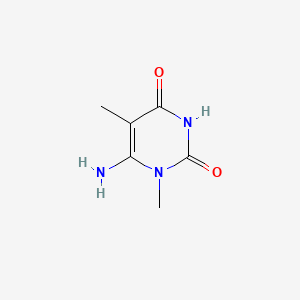 6-Amino-1,5-dimethylpyrimidine-2,4(1H,3H)-dione chemical structure (CAS 63959-47-7)