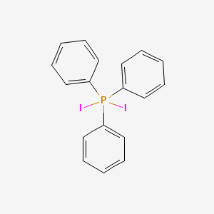 Diiodotriphenylphosphorane chemical structure (CAS 6396-07-2)