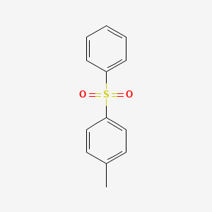1-Methyl-4-(phenylsulfonyl)benzene chemical structure (CAS 640-57-3)