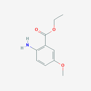 Ethyl 2-amino-5-methoxybenzoate chemical structure (CAS 64018-98-0)