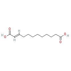 Traumaticacid chemical structure (CAS 6402-36-4)