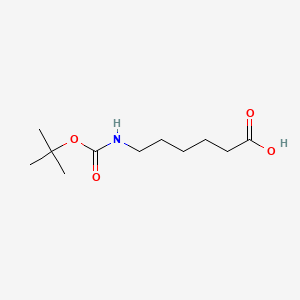 Boc-ε-Acp-OH chemical structure (CAS 6404-29-1)