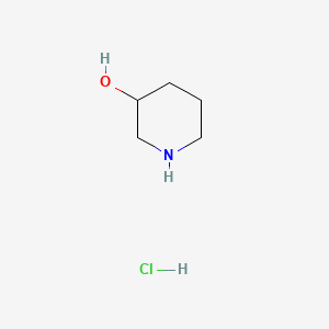 3-Hydroxypiperidine Hydrochloride chemical structure (CAS 64051-79-2)
