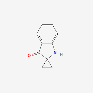 Spiro[cyclopropane-1,2'-[2h]indol]-3'(1'H)-one chemical structure (CAS 64053-78-7)
