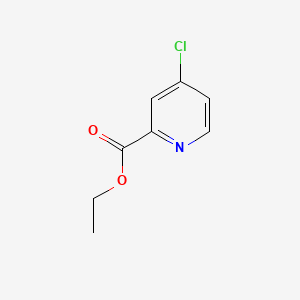 Ethyl 4-chloropicolinate chemical structure (CAS 64064-56-8)