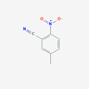 5-Methyl-2-nitrobenzonitrile chemical structure (CAS 64113-86-6)