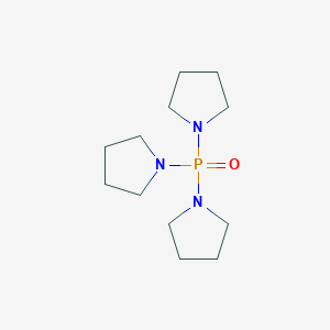 Tri(pyrrolidin-1-yl)phosphine oxide chemical structure (CAS 6415-07-2)
