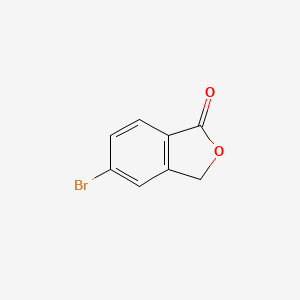 5-Bromoisobenzofuran-1(3H)-one chemical structure (CAS 64169-34-2)