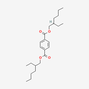 Bis(2-ethylhexyl) terephthalate chemical structure (CAS 6422-86-2)