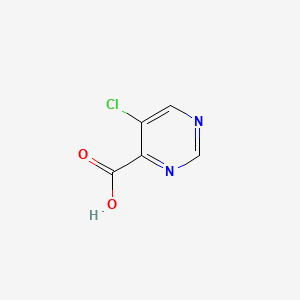 5-Chloropyrimidine-4-carboxylic acid chemical structure (CAS 64224-65-3)