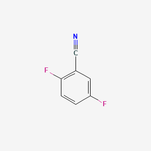 2,5-Difluorobenzonitrile chemical structure (CAS 64248-64-2)