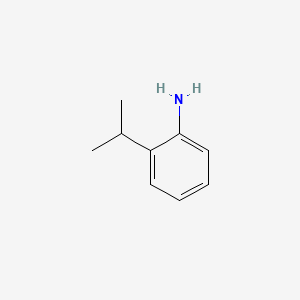 2-Isopropylaniline chemical structure (CAS 643-28-7)
