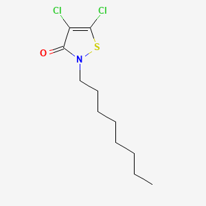 4,5-Dichloro-2-octylisothiazol-3(2H)-one chemical structure (CAS 64359-81-5)