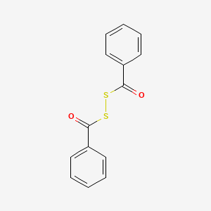 Benzoic dithioperoxyanhydride chemical structure (CAS 644-32-6)