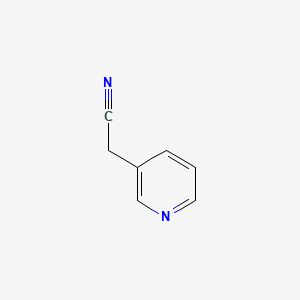 2-(Pyridin-3-yl)acetonitrile chemical structure (CAS 6443-85-2)