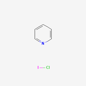 Pyridine Iodochloride complex chemical structure (CAS 6443-90-9)