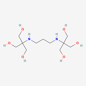 2,2'-(Propane-1,3-diylbis(azanediyl))bis(2-(hydroxymethyl)propane-1,3-diol) chemical structure (CAS 64431-96-5)