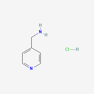 Pyridin-4-ylmethanamine hydrochloride chemical structure (CAS 64460-41-9)