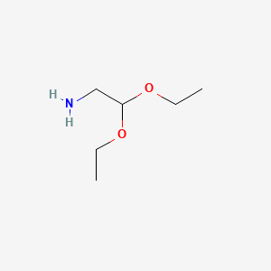 2,2-Diethoxyethanamine chemical structure (CAS 645-36-3)