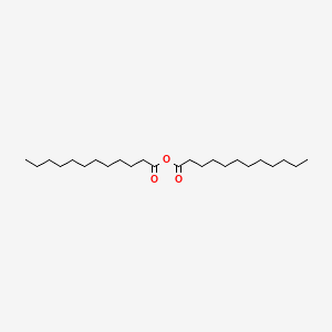 Dodecanoic anhydride chemical structure (CAS 645-66-9)