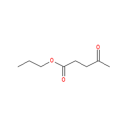 Propyl 4-oxopentanoate chemical structure (CAS 645-67-0)