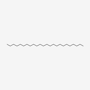 N-tetracosane chemical structure (CAS 646-31-1)