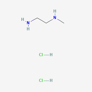 N-Methylethylenediamine Dihydrochloride chemical structure (CAS 64670-85-5)