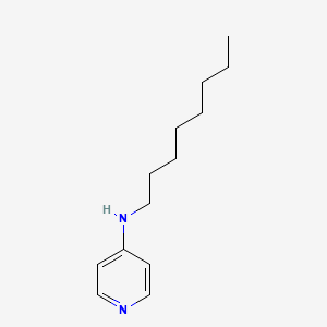 4-(Octylamino)pyridine chemical structure (CAS 64690-19-3)