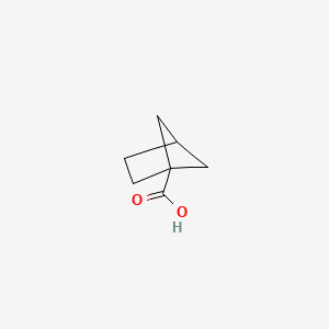 Bicyclo[2.1.1]hexane-1-carboxylic acid chemical structure (CAS 64725-77-5)