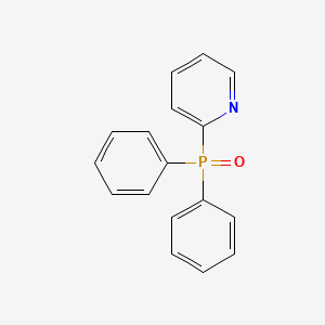 Diphenyl(pyridin-2-yl)phosphine oxide chemical structure (CAS 64741-30-6)