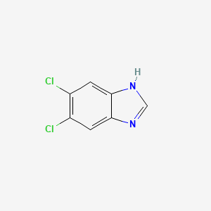 5,6-Dichloro-1H-benzo[d]imidazole chemical structure (CAS 6478-73-5)