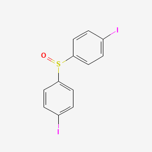 4,4'-Sulfinylbis(iodobenzene) chemical structure (CAS 647829-43-4)
