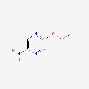 5-Ethoxypyrazin-2-amine chemical structure (CAS 647843-58-1)