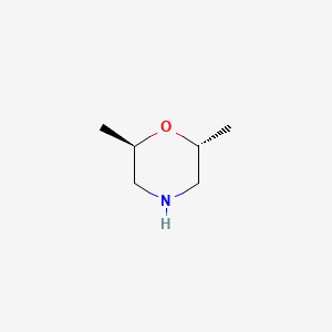 trans-2,6-Dimethylmorpholine chemical structure (CAS 6485-45-6)