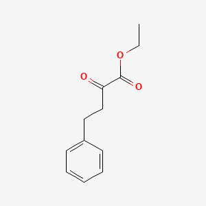 Ethyl 2-oxo-4-phenylbutanoate chemical structure (CAS 64920-29-2)