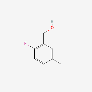 2-Fluoro-5-methylbenzyl alcohol chemical structure (CAS 64977-30-6)