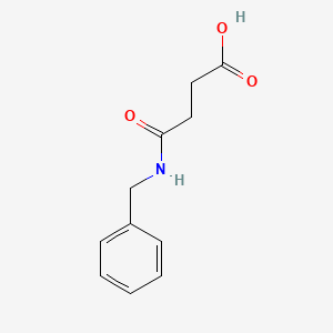 4-(Benzylamino)-4-oxobutanoic acid chemical structure (CAS 64984-60-7)