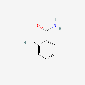 2-Hydroxybenzamide chemical structure (CAS 65-45-2)