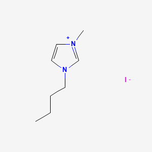 1-Butyl-3-methylimidazolium iodide chemical structure (CAS 65039-05-6)